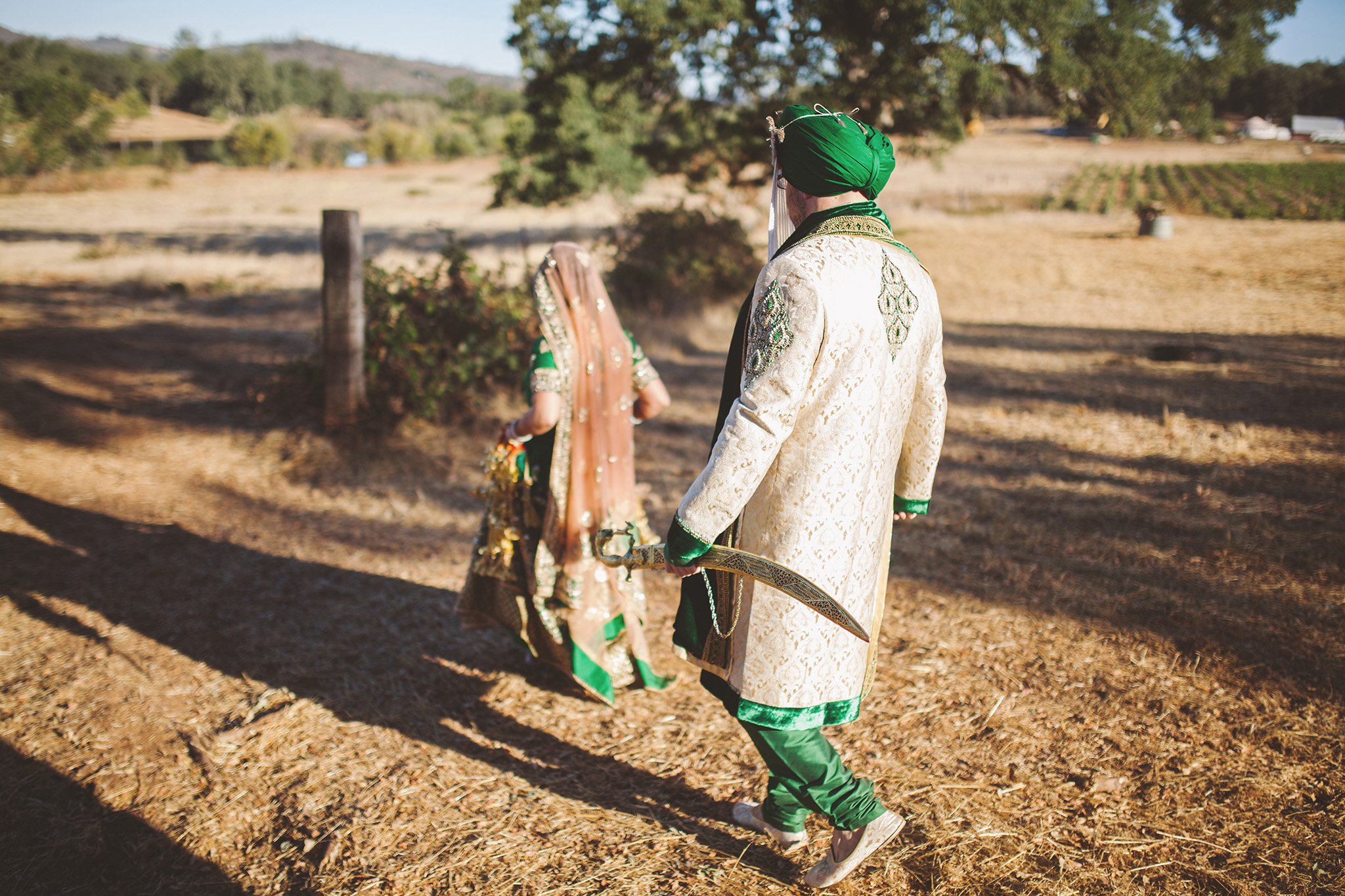 Traditional Sikh Indian wedding pictures in Northern California