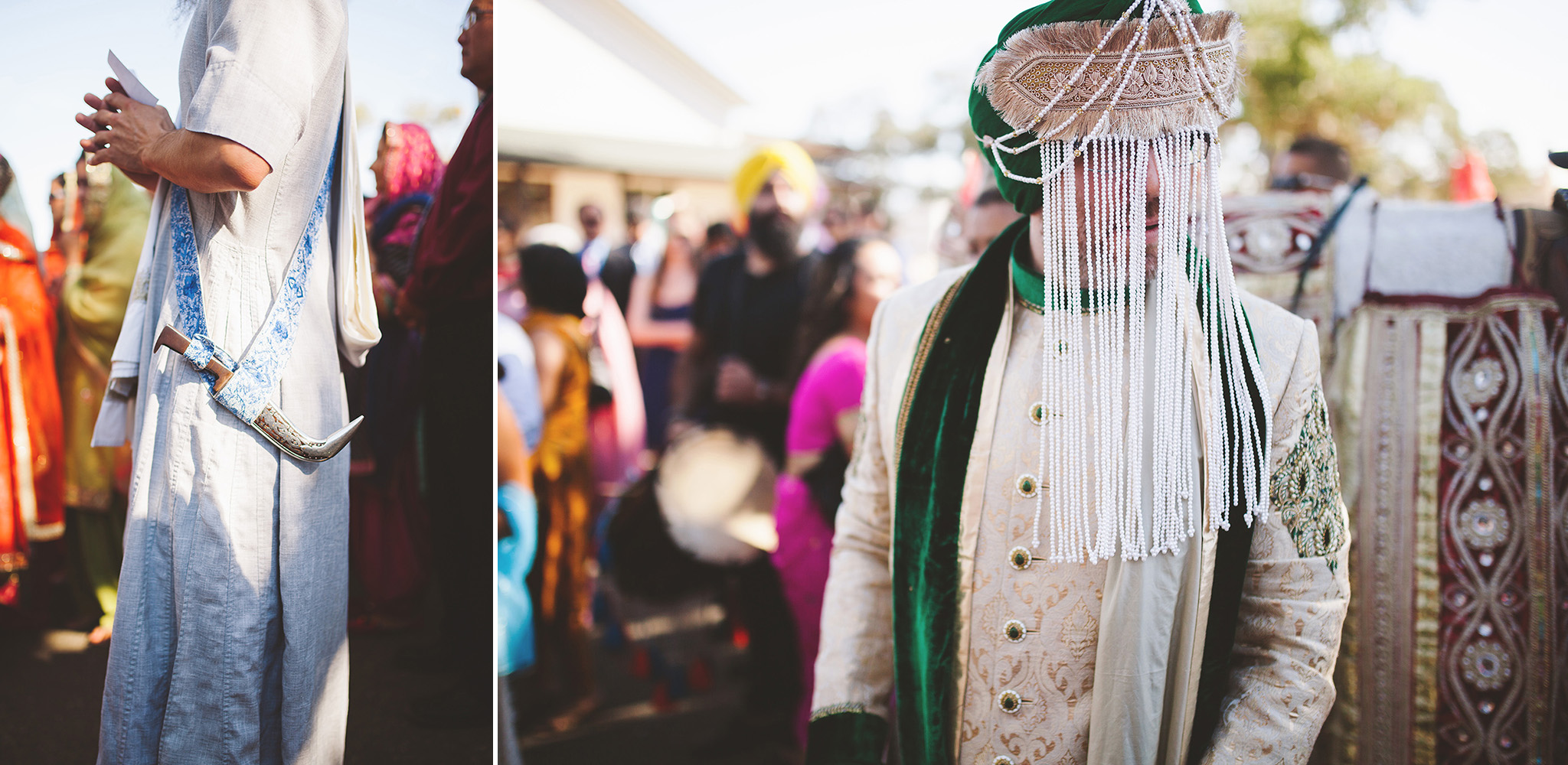 Traditional Sikh Indian wedding pictures in Northern California