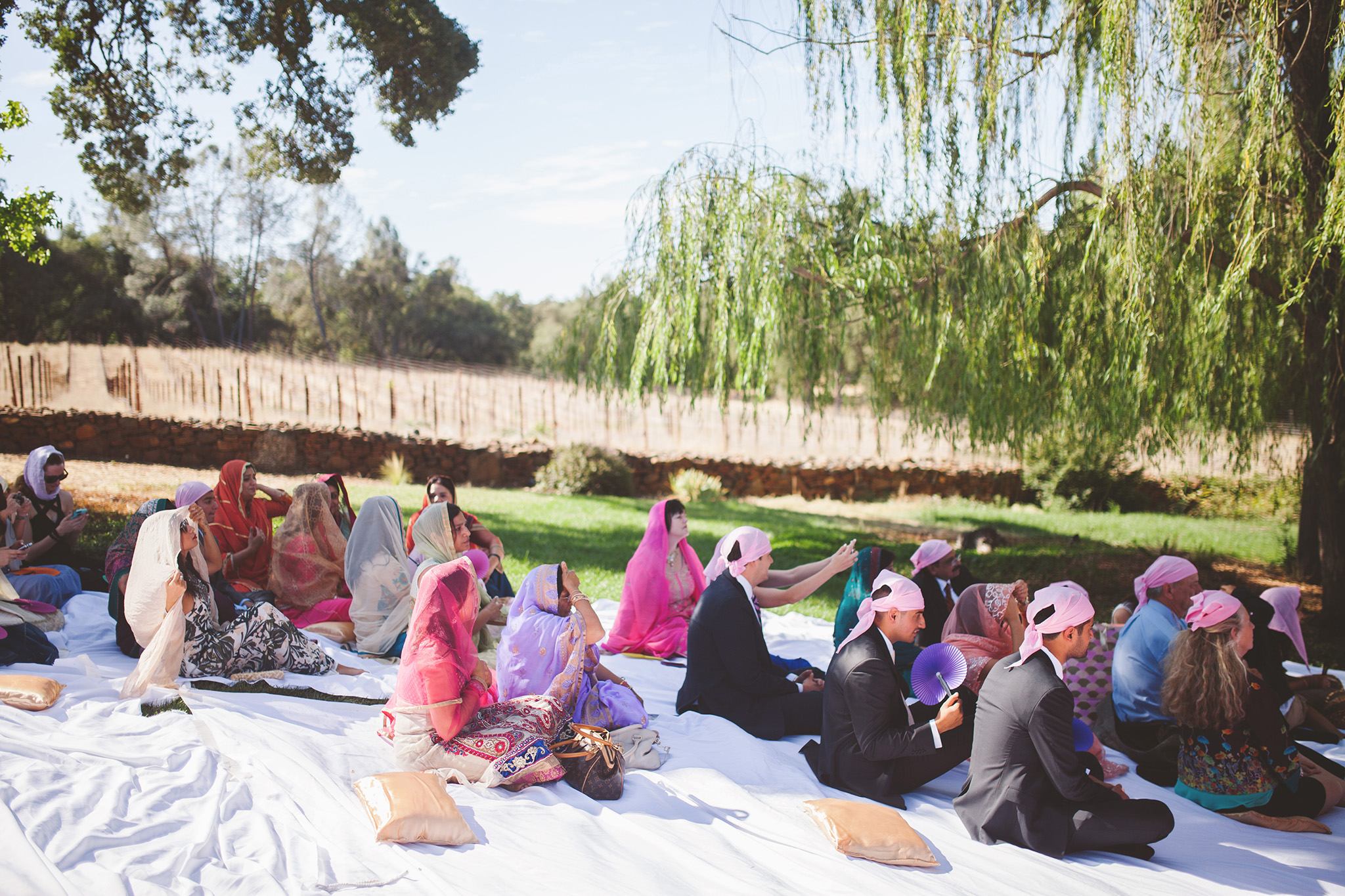 Traditional Sikh Indian wedding pictures in Northern California