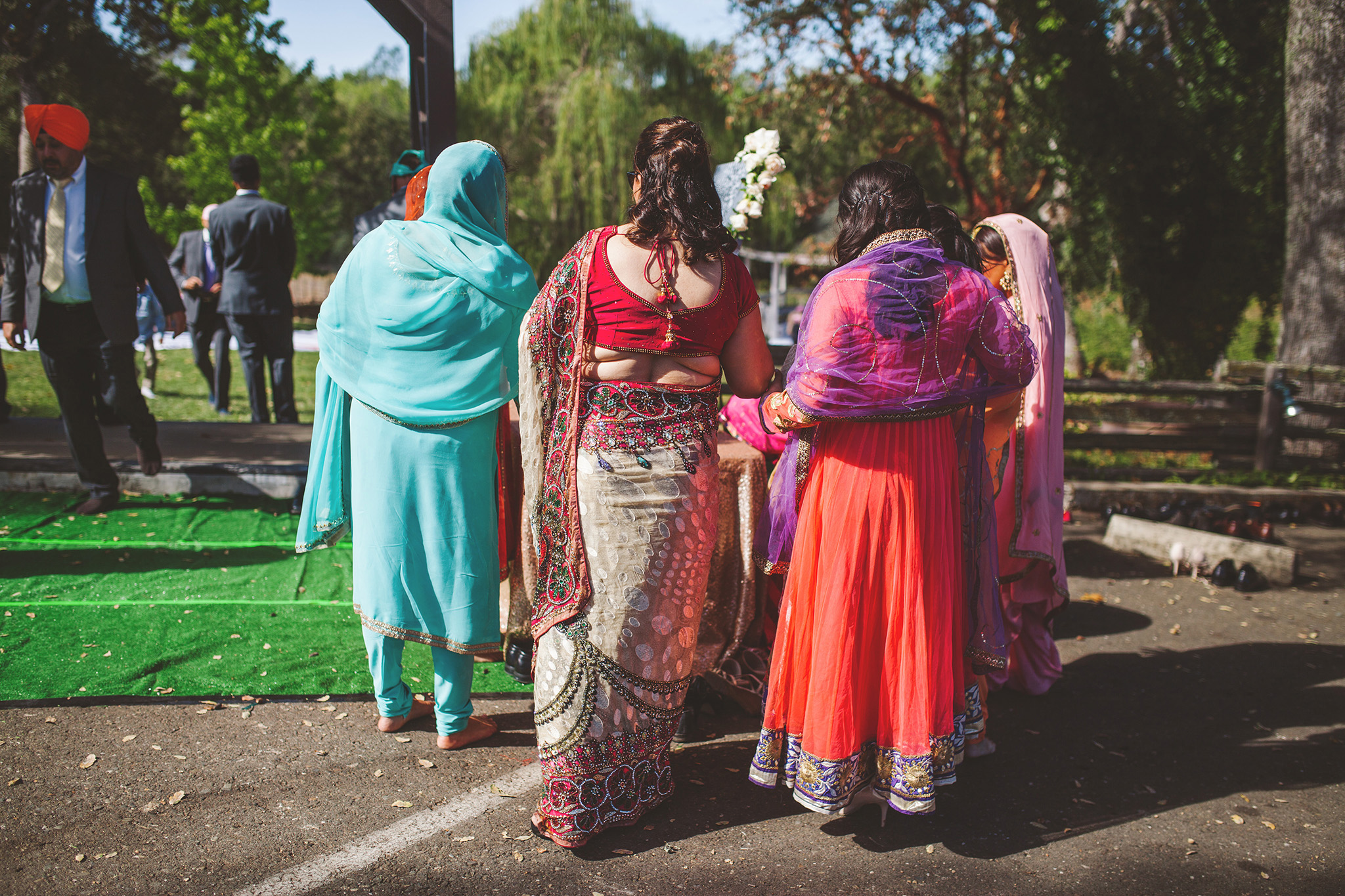 Traditional Sikh Indian wedding pictures in Northern California