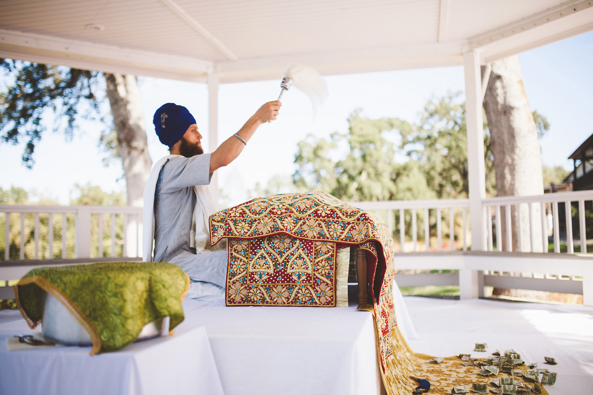Traditional Sikh Indian wedding pictures in Northern California