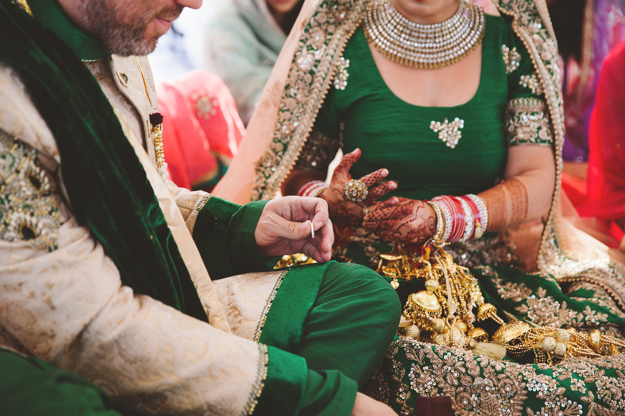 Traditional Sikh Indian wedding pictures in Northern California