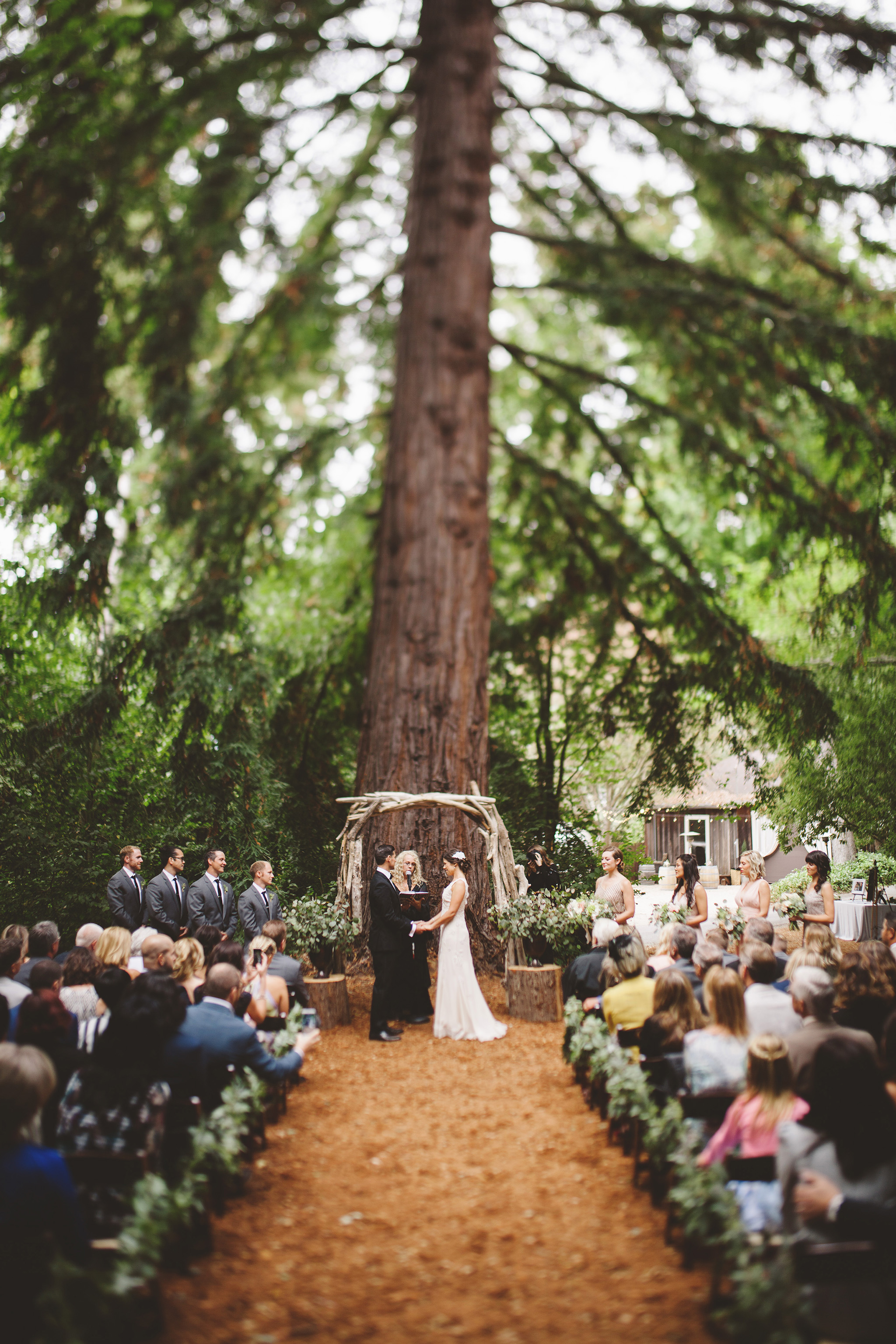 California Redwood Wedding at Sand Rock Farm || Aptos, CA - The Shalom