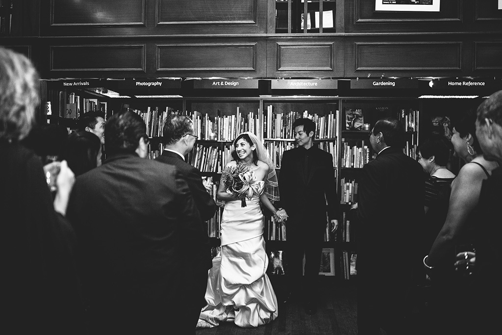SoHo Bookstore Wedding