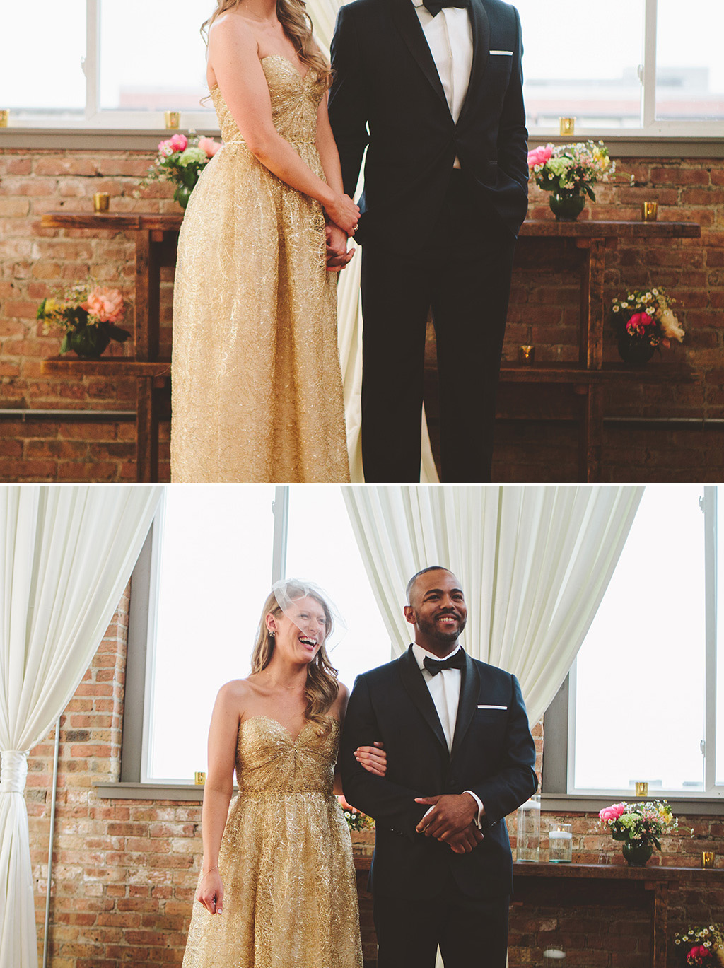 A city wedding in chicago