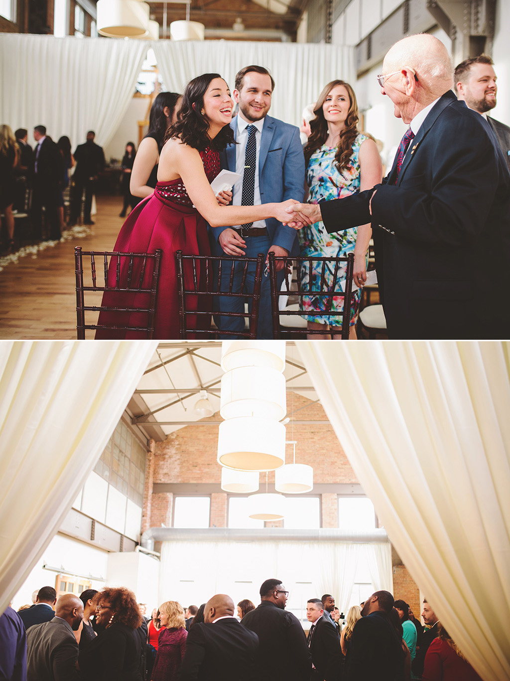 A city wedding in chicago
