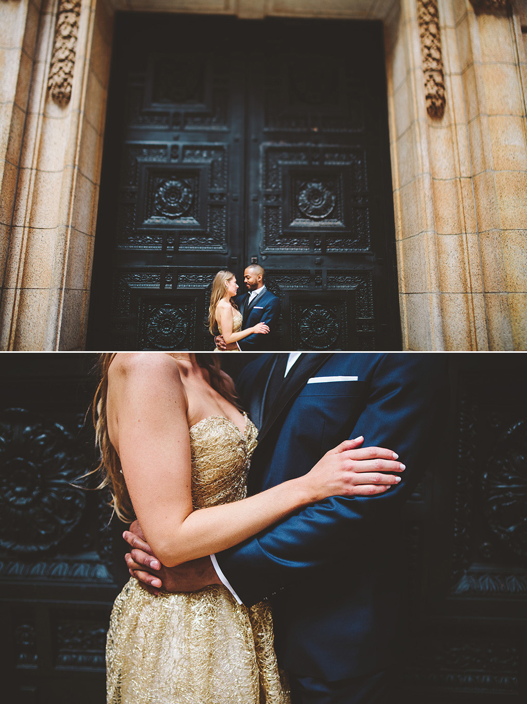 A city wedding in Chicago