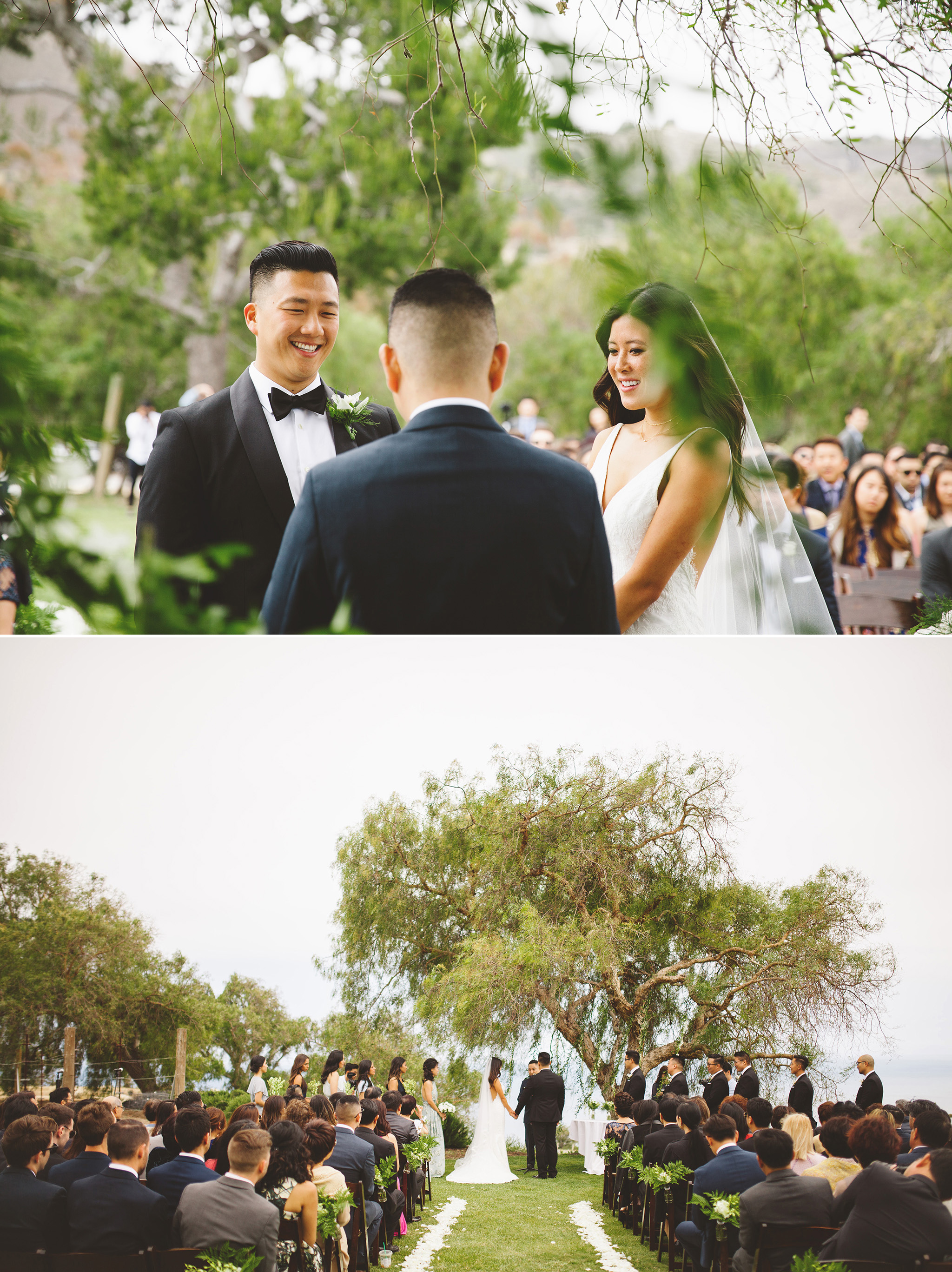 Ceremony at Catalina View Gardens
