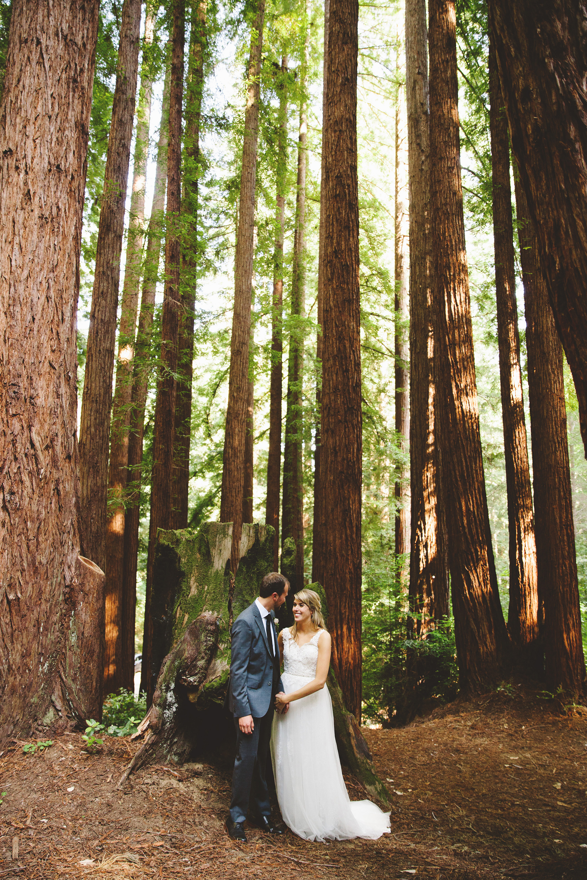 Waterfall Lodge and Retreat wedding in the redwoods