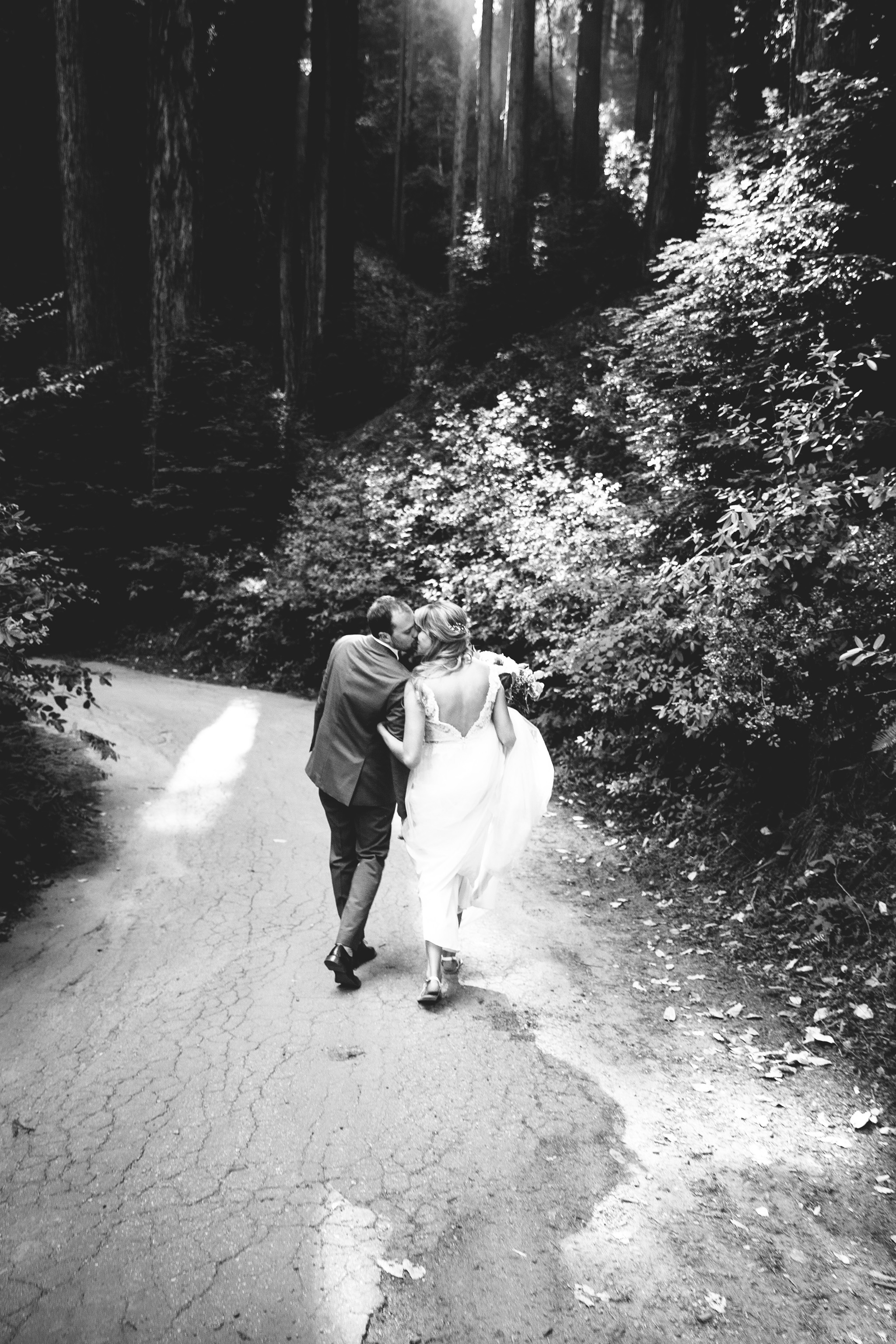 Santa Cruz California Wedding in the Redwoods