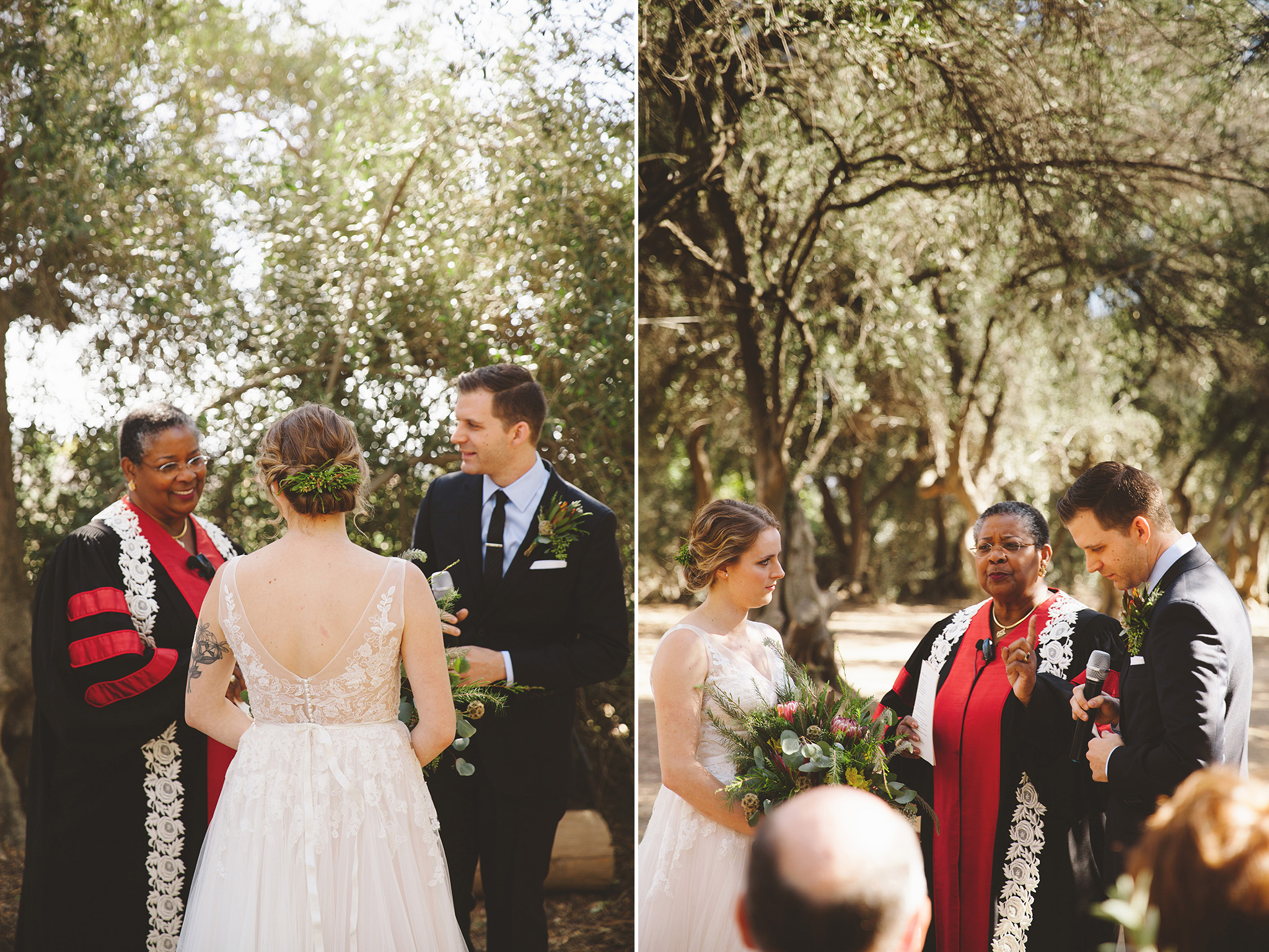 BoHo Highland Springs wedding pictures in California