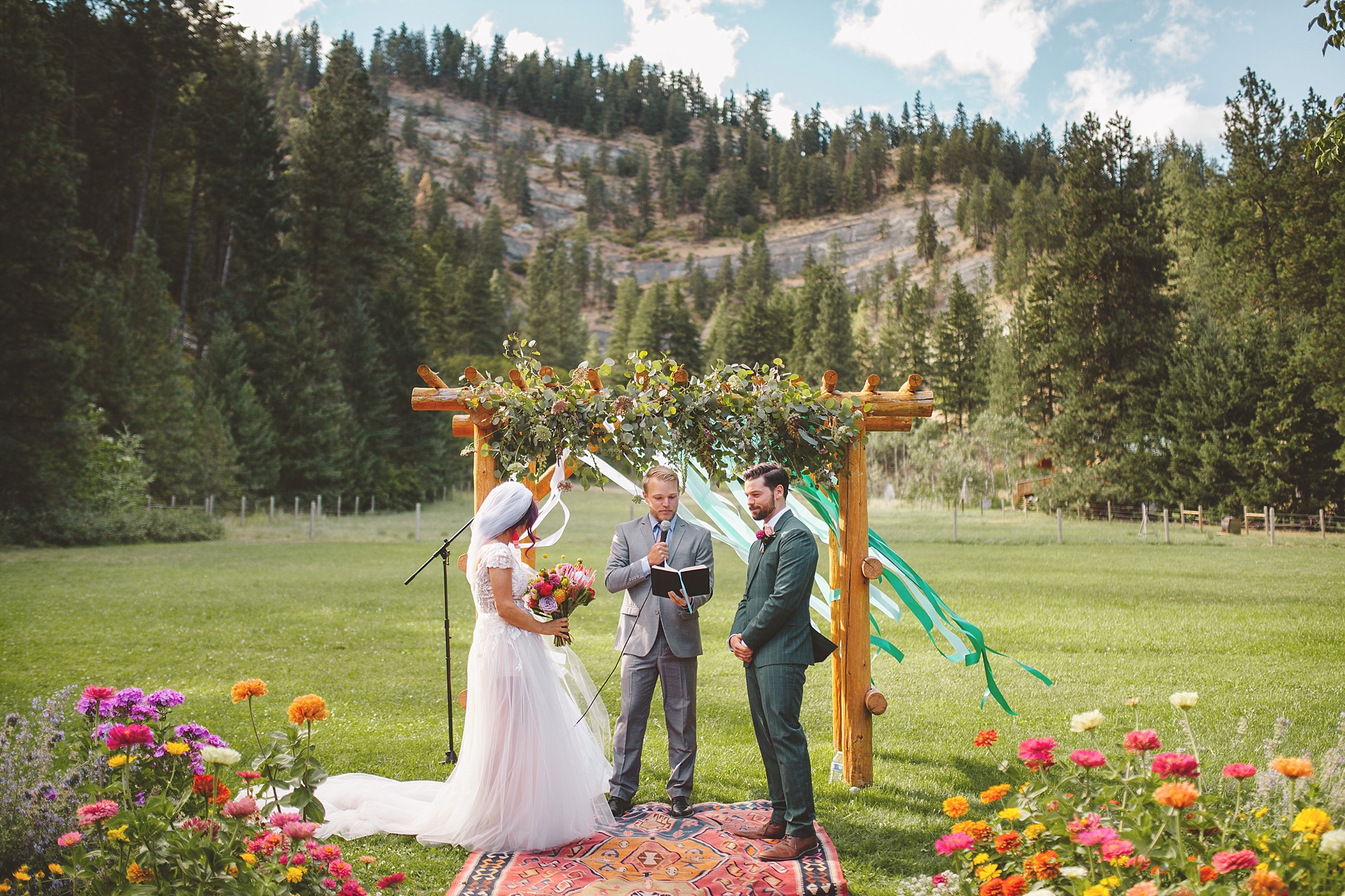 national park wedding ceremony